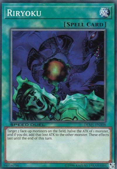 Common, Normal Spell, Speed Duel Demo Deck, Spell, Unlimited Riryoku [DEM5-EN008] Common - Trading Card World