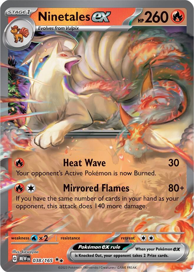 Scarlet & Violet: 151 Ninetales ex (038/165) [Scarlet & Violet: 151] - Trading Card World