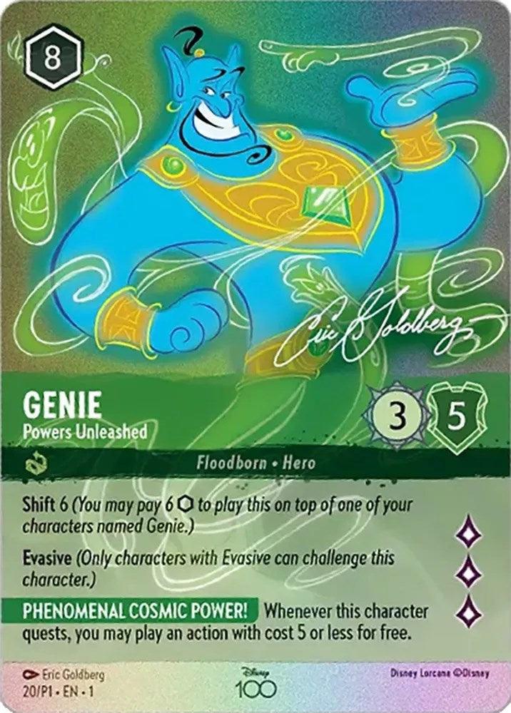  Genie - Powers Unleashed (Enchanted) (20) [Disney100 Promos] - Trading Card World