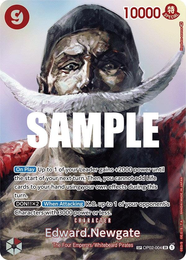 Character, Kingdoms of Intrigue, Super Rare, The Four Emperors, Whitebeard Pirates Edward.Newgate [Kingdoms of Intrigue] - Trading Card World