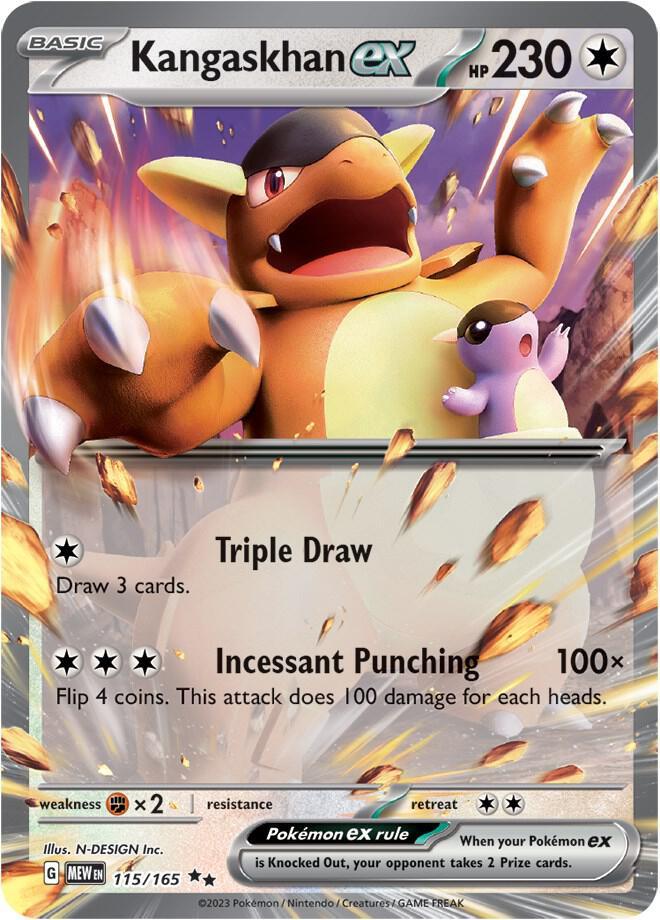 Scarlet & Violet: 151 Kangaskhan ex (115/165) [Scarlet & Violet: 151] - Trading Card World