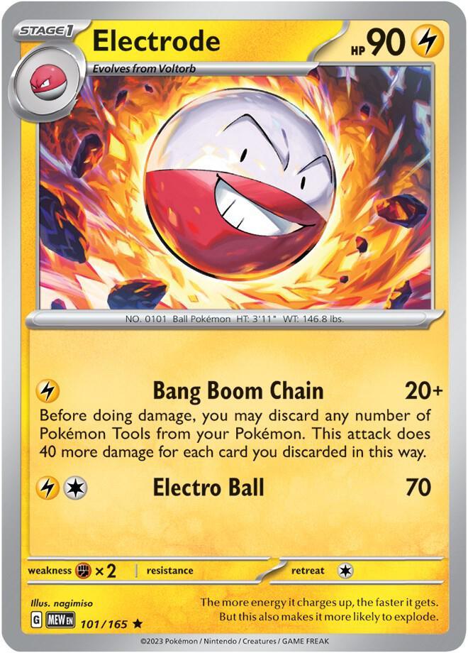 Scarlet & Violet: 151 Electrode (101/165) [Scarlet & Violet: 151] - Trading Card World