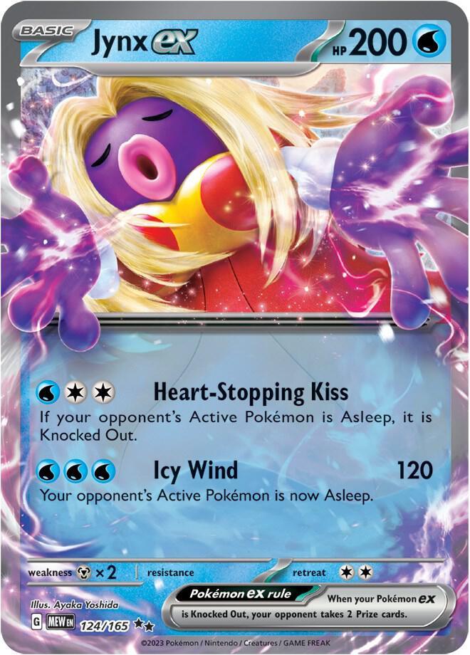 Scarlet & Violet: 151 Jynx ex (124/165) [Scarlet & Violet: 151] - Trading Card World