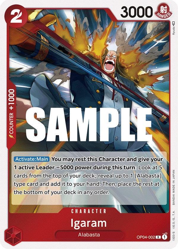 Alabasta, Character, Kingdoms of Intrigue, Rare Igaram [Kingdoms of Intrigue] - Trading Card World