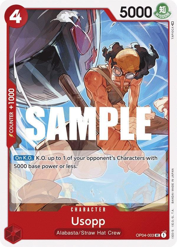 Alabasta, Character, Kingdoms of Intrigue, Straw Hat Crew, Uncommon Usopp [Kingdoms of Intrigue] - Trading Card World