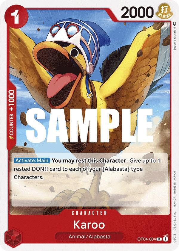Alabasta, Animal, Character, Common, Kingdoms of Intrigue Karoo [Kingdoms of Intrigue] - Trading Card World