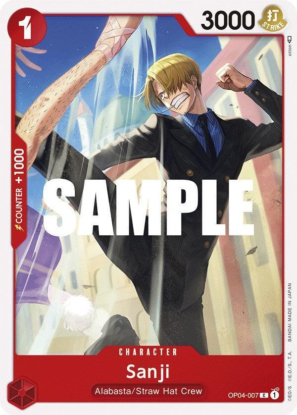 Alabasta, Character, Common, Kingdoms of Intrigue, Straw Hat Crew Sanji [Kingdoms of Intrigue] - Trading Card World