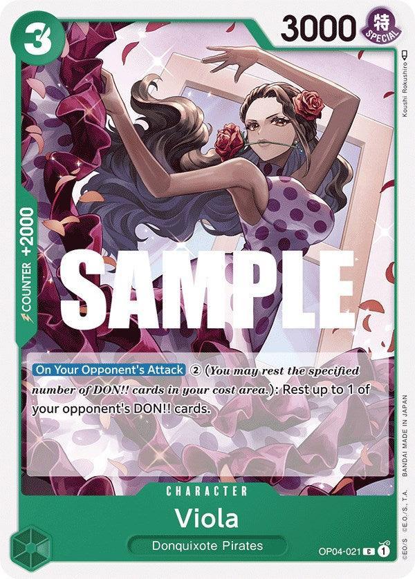 Character, Common, Donquixote Pirates, Kingdoms of Intrigue Viola [Kingdoms of Intrigue] - Trading Card World
