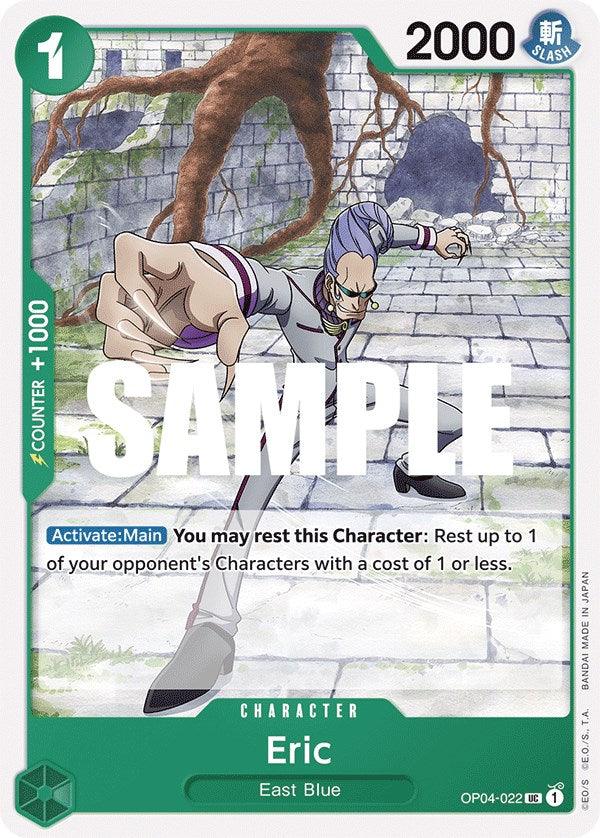 Character, East Blue, Kingdoms of Intrigue, Uncommon Eric [Kingdoms of Intrigue] - Trading Card World
