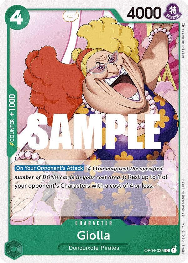 Character, Common, Donquixote Pirates, Kingdoms of Intrigue Giolla [Kingdoms of Intrigue] - Trading Card World