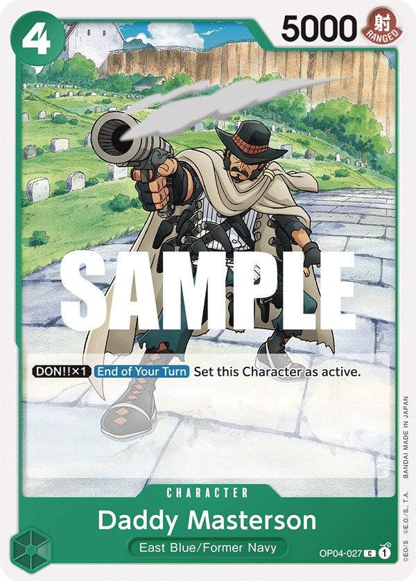 Character, Common, East Blue, Former Navy, Kingdoms of Intrigue Daddy Masterson [Kingdoms of Intrigue] - Trading Card World