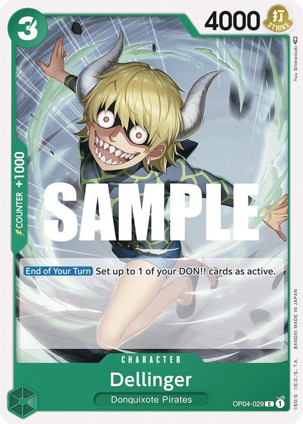 Character, Common, Donquixote Pirates, Kingdoms of Intrigue Dellinger [Kingdoms of Intrigue] - Trading Card World