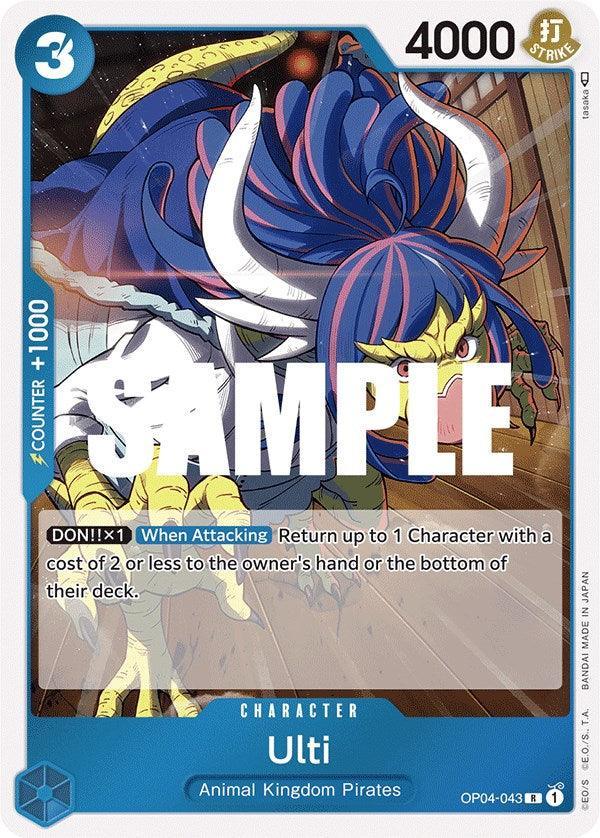 Animal Kingdom Pirates, Character, Kingdoms of Intrigue, Rare Ulti [Kingdoms of Intrigue] - Trading Card World