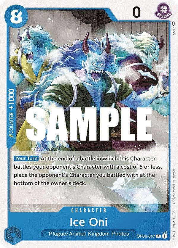 Animal Kingdom Pirates, Character, Common, Kingdoms of Intrigue, Plague Ice Oni [Kingdoms of Intrigue] - Trading Card World