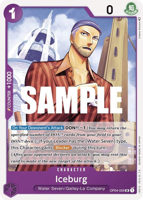 Character, Galley-La Company, Kingdoms of Intrigue, Uncommon, Water Seven Iceburg [Kingdoms of Intrigue] - Trading Card World