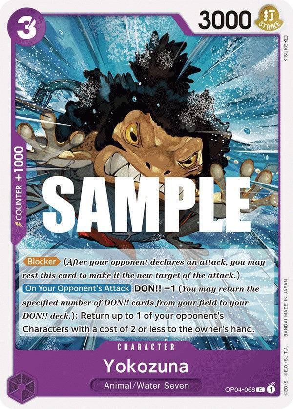 Animal, Character, Common, Kingdoms of Intrigue, Water Seven Yokozuna [Kingdoms of Intrigue] - Trading Card World