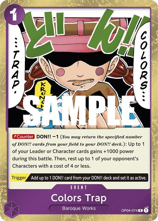 Baroque Works, Event, Kingdoms of Intrigue, Rare Colors Trap [Kingdoms of Intrigue] - Trading Card World