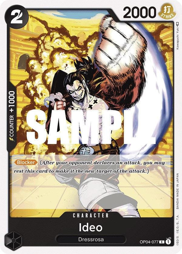 Character, Common, Dressrosa, Kingdoms of Intrigue Ideo [Kingdoms of Intrigue] - Trading Card World