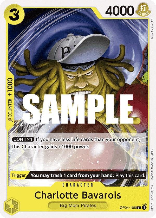 Big Mom Pirates, Character, Common, Kingdoms of Intrigue Charlotte Bavarois [Kingdoms of Intrigue] - Trading Card World