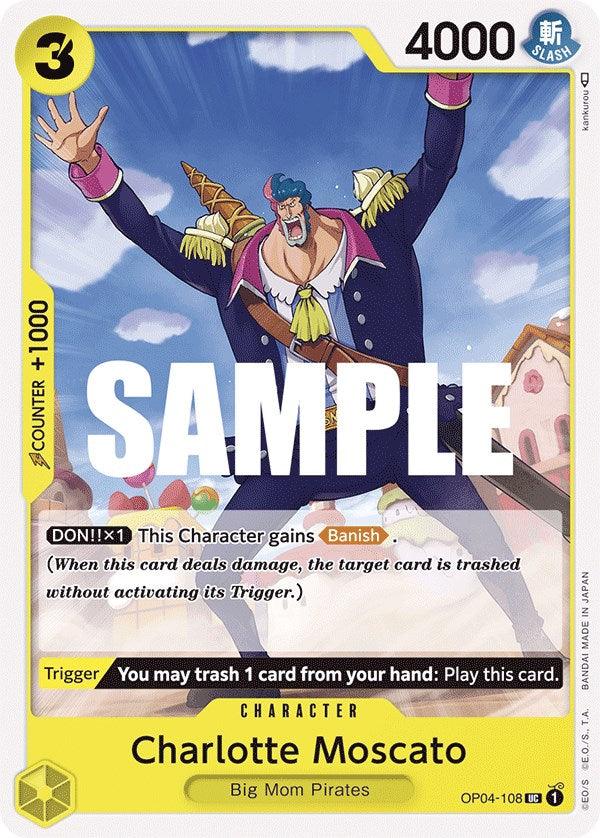 Big Mom Pirates, Character, Kingdoms of Intrigue, Uncommon Charlotte Moscato [Kingdoms of Intrigue] - Trading Card World