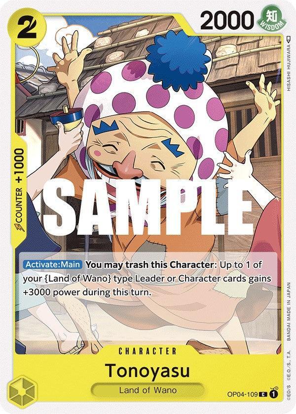 Character, Common, Kingdoms of Intrigue, Land of Wano Tonoyasu [Kingdoms of Intrigue] - Trading Card World