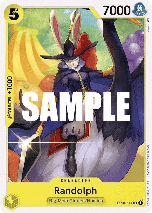 Big Mom Pirates, Character, Common, Homies, Kingdoms of Intrigue Randolph [Kingdoms of Intrigue] - Trading Card World