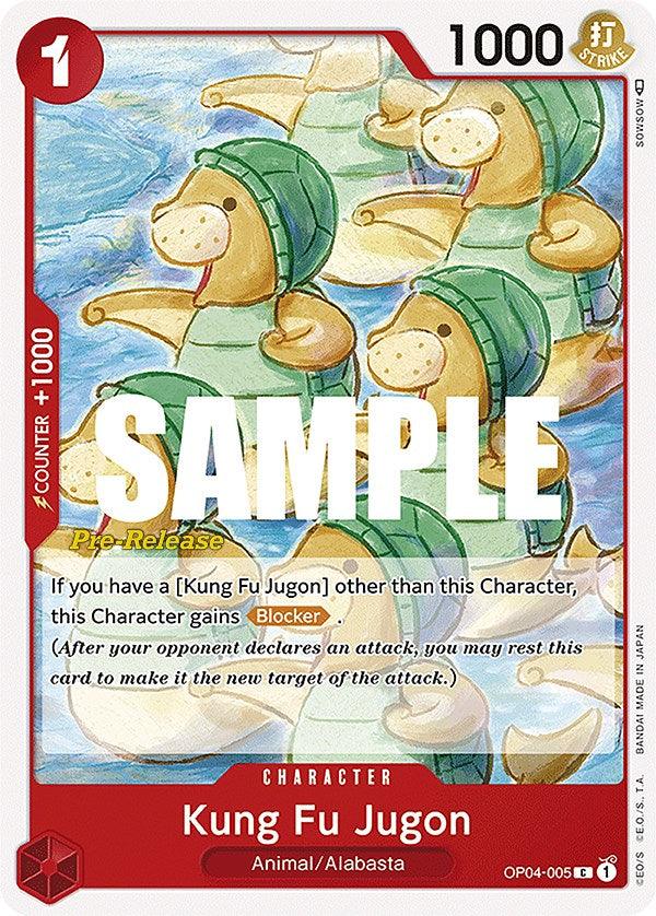 Alabasta, Animal, Character, Common, Kingdoms of Intrigue, Kingdoms of Intrigue Pre-Release Cards Kung Fu Jugon [Kingdoms of Intrigue Pre-Release Cards] - Trading Card World