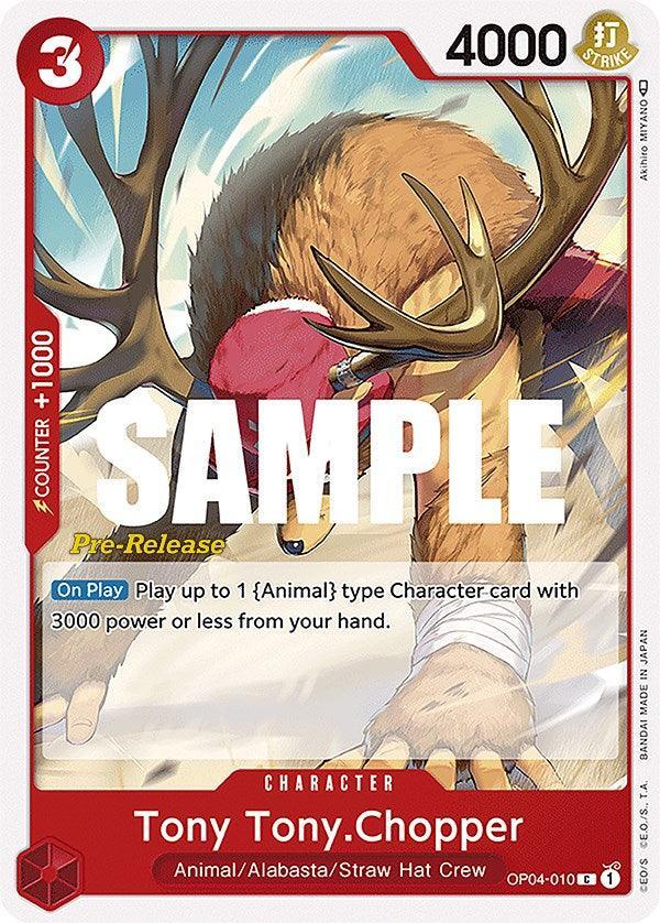 Alabasta, Animal, Character, Common, Kingdoms of Intrigue, Kingdoms of Intrigue Pre-Release Cards, Straw Hat Crew Tony Tony.Chopper [Kingdoms of Intrigue Pre-Release Cards] - Trading Card World