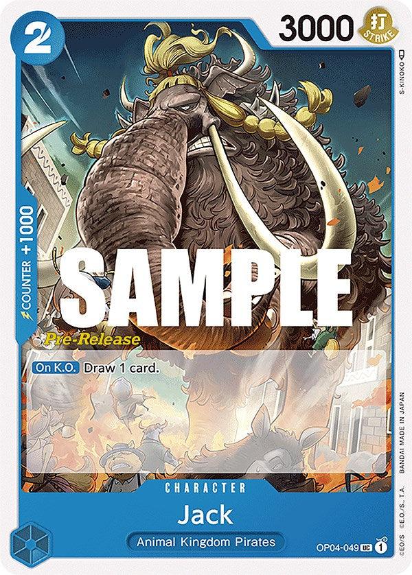 Animal Kingdom Pirates, Character, Kingdoms of Intrigue, Kingdoms of Intrigue Pre-Release Cards, Uncommon Jack [Kingdoms of Intrigue Pre-Release Cards] - Trading Card World