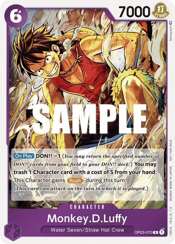 Character, Kingdoms of Intrigue, Rare Monkey.D.Luffy (Dash Pack) [Kingdoms of Intrigue] - Trading Card World