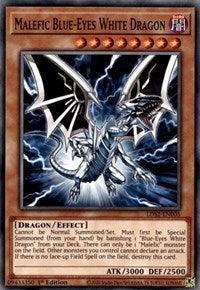 1st Edition, Common, Dark, Dragon, Effect Monster, Legendary Duelists: Season 2 Malefic Blue-Eyes White Dragon [LDS2-EN005] Common - Trading Card World
