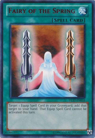 Duelist League Promo, Normal Spell, Rare, Spell, Unlimited Fairy of the Spring (Red) [DL17-EN016] Rare - Trading Card World
