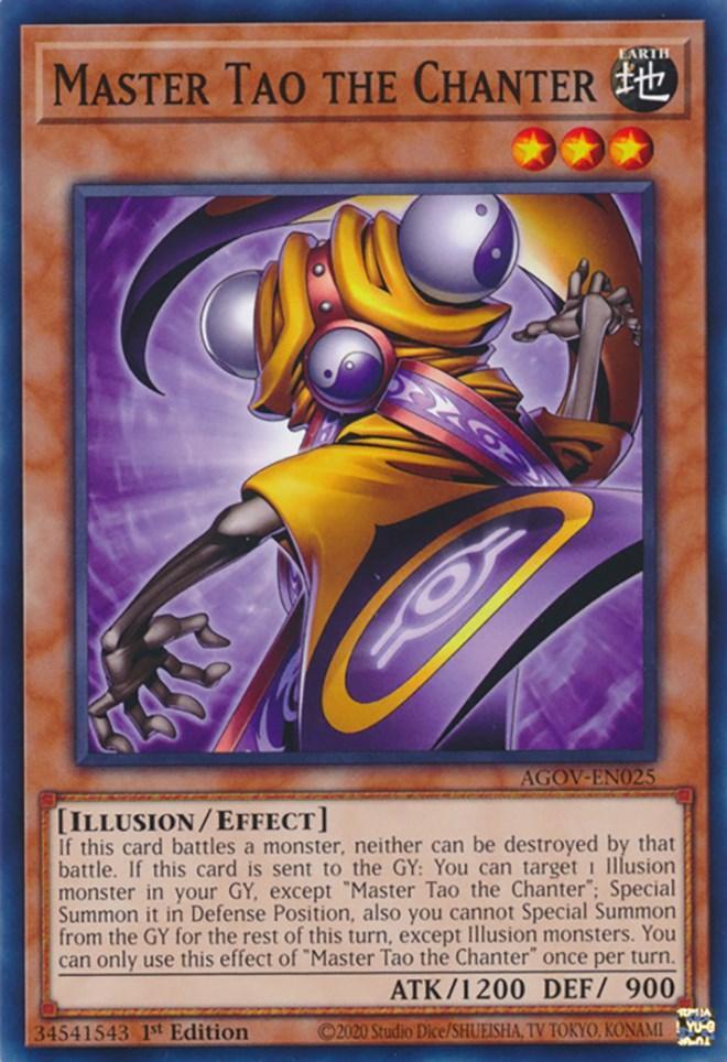 1st Edition, Age of Overlord, Common, Earth, Effect Monster, Illusion Master Tao the Chanter [AGOV-EN025] Common - Trading Card World