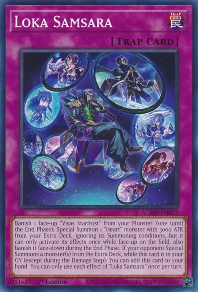 1st Edition, Age of Overlord, Common, Normal Trap, Trap Loka Samsara [AGOV-EN073] Common - Trading Card World