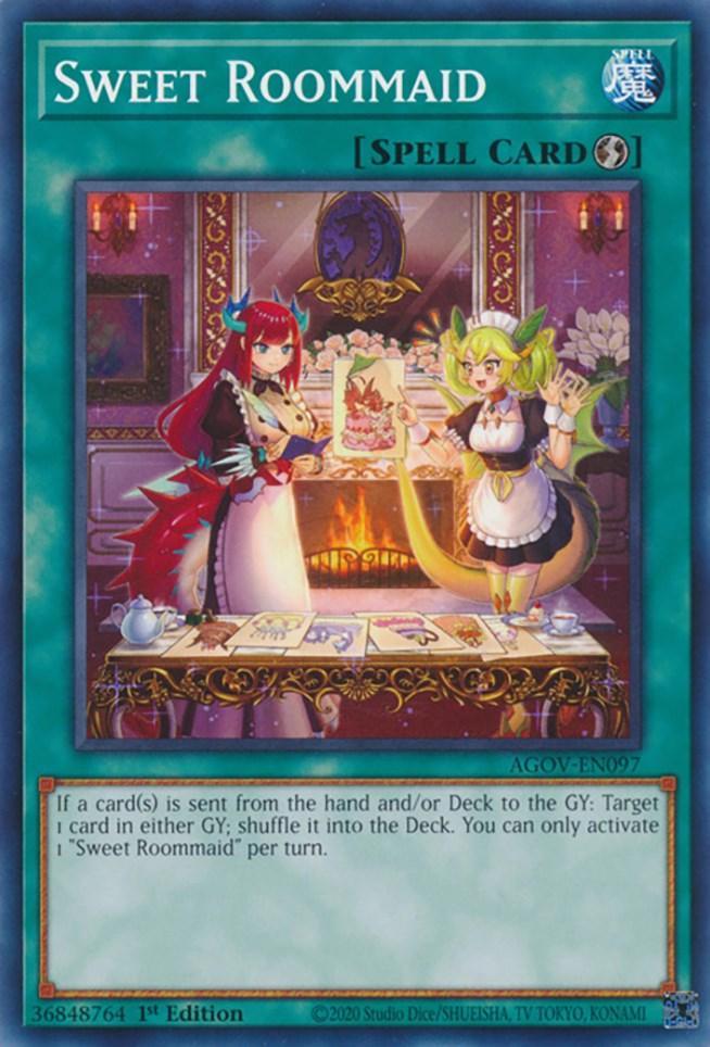 1st Edition, Age of Overlord, Common, Quick-Play Spell, Spell Sweet Roommaid [AGOV-EN097] Common - Trading Card World
