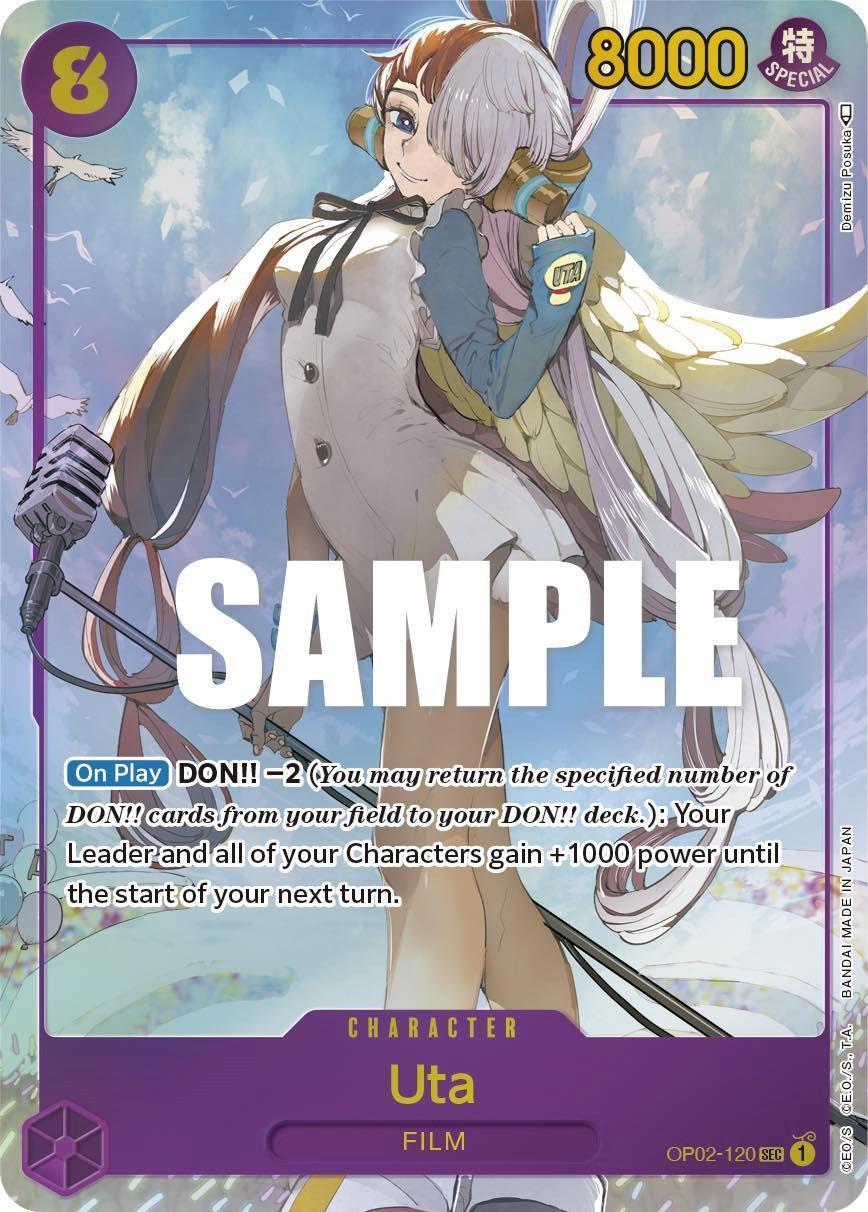 Character, Film, Paramount War, Secret Rare Uta (Alternate Art) [Paramount War] - Trading Card World