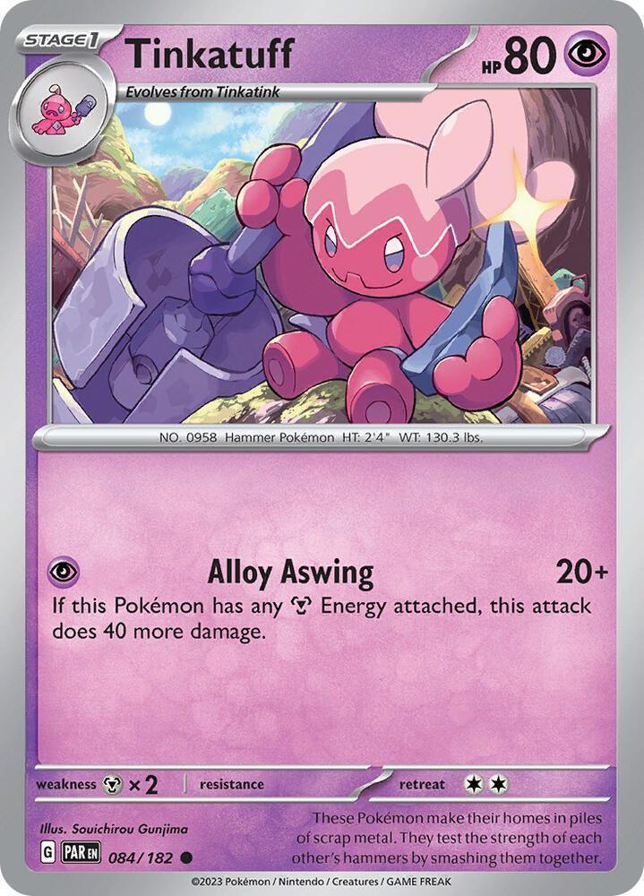 Scarlet & Violet: Paradox Rift Tinkatuff (084/182) [Scarlet & Violet: Paradox Rift] - Trading Card World