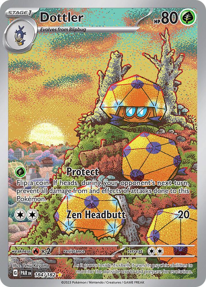 184, Scarlet & Violet: Paradox Rift Dottler (184/182) [Scarlet & Violet: Paradox Rift] - Trading Card World