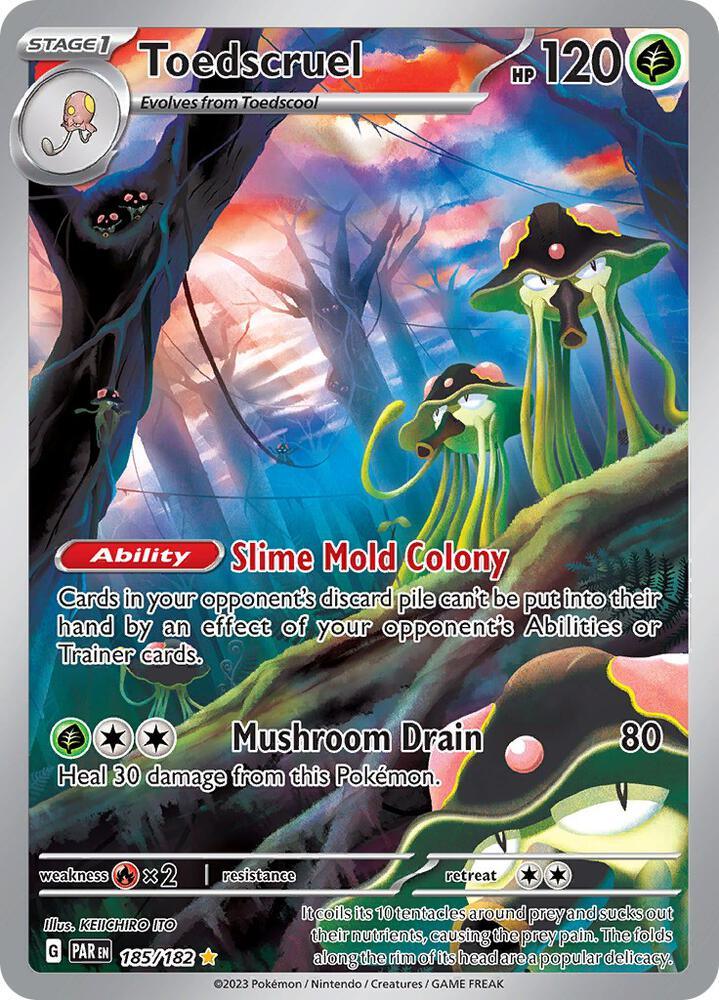 Scarlet & Violet: Paradox Rift Toedscruel (185/182) [Scarlet & Violet: Paradox Rift] - Trading Card World