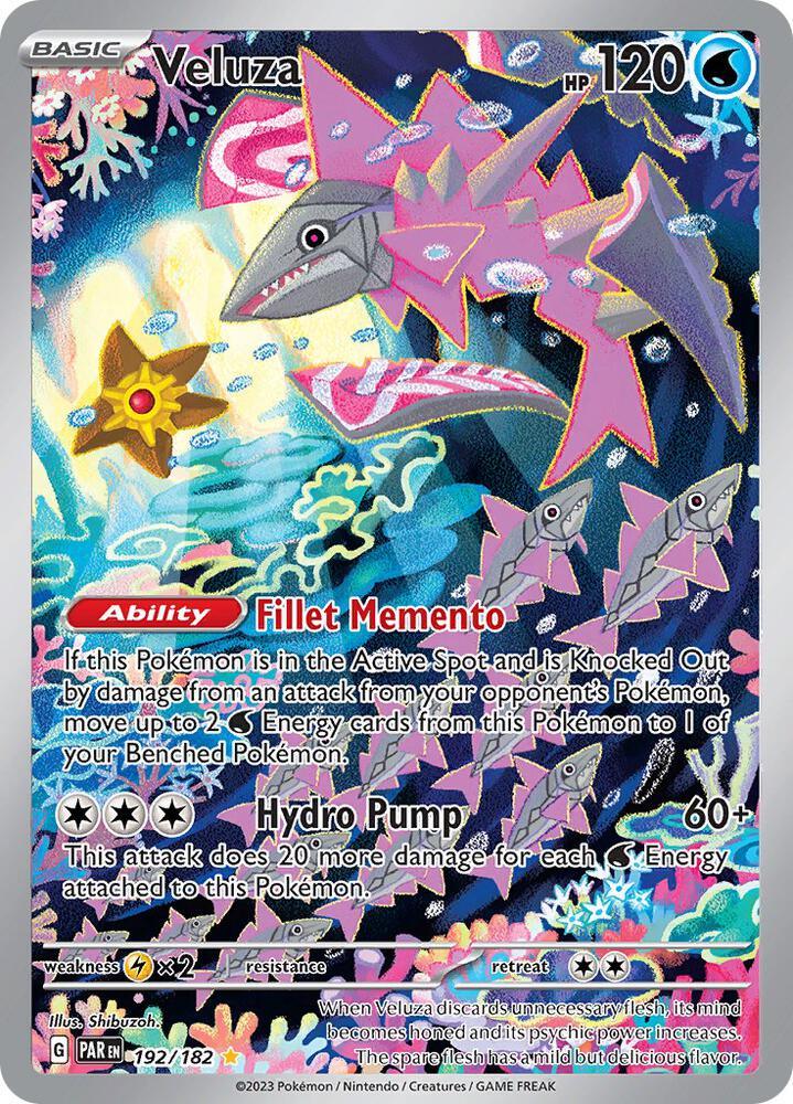 Scarlet & Violet: Paradox Rift Veluza (192/182) [Scarlet & Violet: Paradox Rift] - Trading Card World