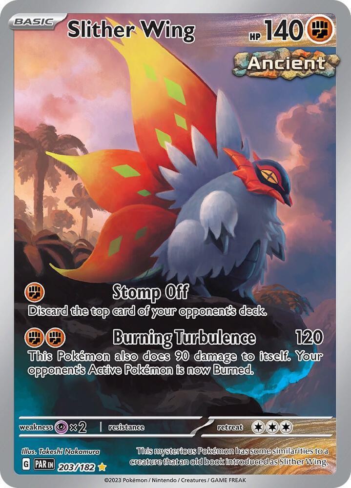Scarlet & Violet: Paradox Rift Slither Wing (203/182) [Scarlet & Violet: Paradox Rift] - Trading Card World