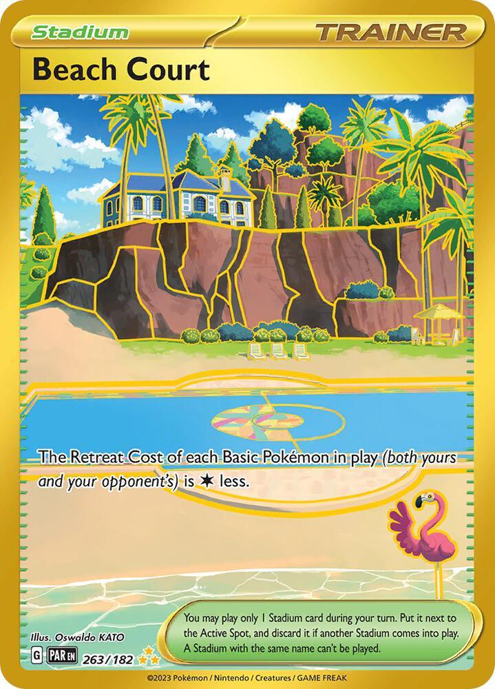 Scarlet & Violet: Paradox Rift Beach Court (263/182) [Scarlet & Violet: Paradox Rift] - Trading Card World