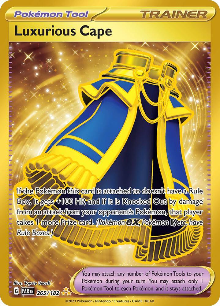 Scarlet & Violet: Paradox Rift Luxurious Cape (265/182) [Scarlet & Violet: Paradox Rift] - Trading Card World