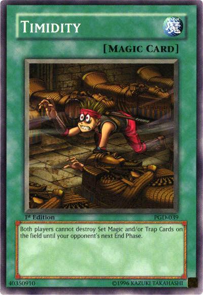 1st Edition, Common, Normal Spell, Pharaonic Guardian, Spell, Unlimited Timidity [PGD-039] Common - Trading Card World