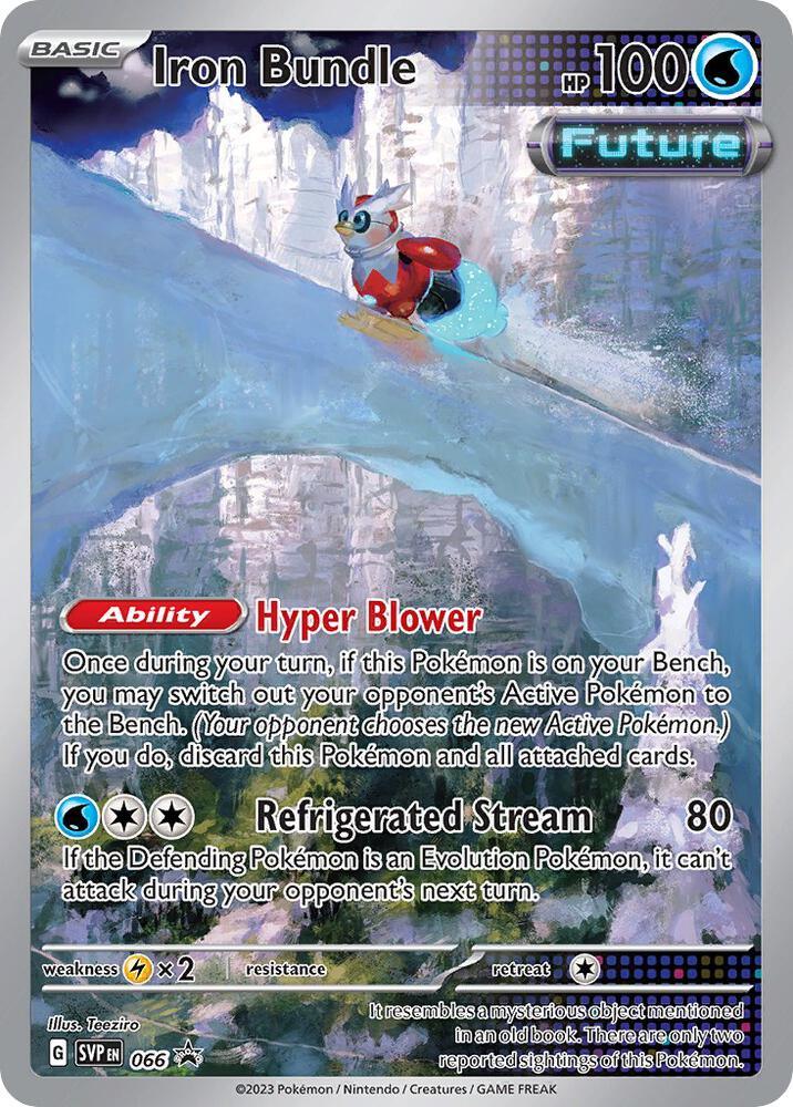 066, Scarlet & Violet: Black Star Promos Iron Bundle (066) [Scarlet & Violet: Black Star Promos] - Trading Card World