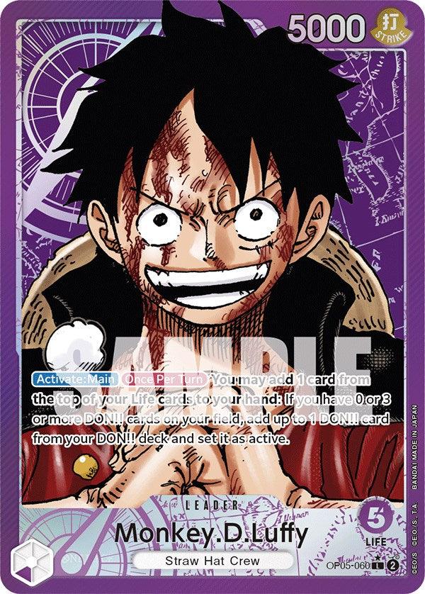 Awakening of the New Era, Leader, Straw Hat Crew Monkey.D.Luffy (Alternate Art) [Awakening of the New Era] - Trading Card World