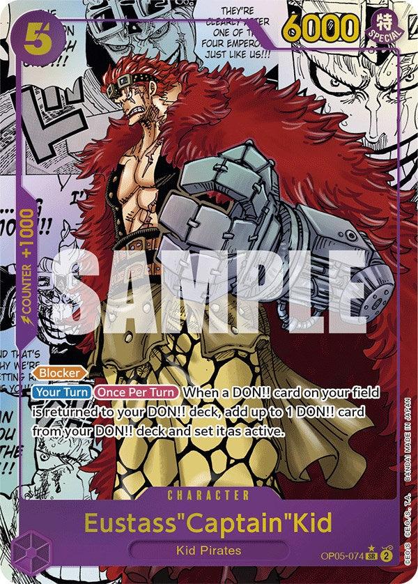 Awakening of the New Era, Character, Kid Pirates, Super Rare Eustass"Captain"Kid (Alternate Art)(Manga) [Awakening of the New Era] - Trading Card World