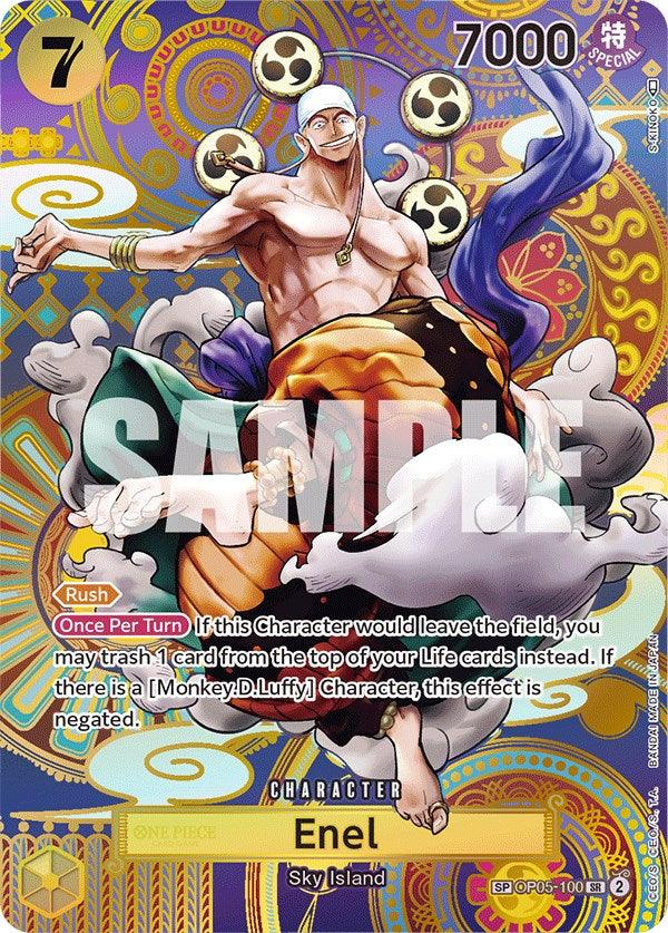 Awakening of the New Era, Character, Sky Island, Super Rare Enel (SP) [Awakening of the New Era] - Trading Card World