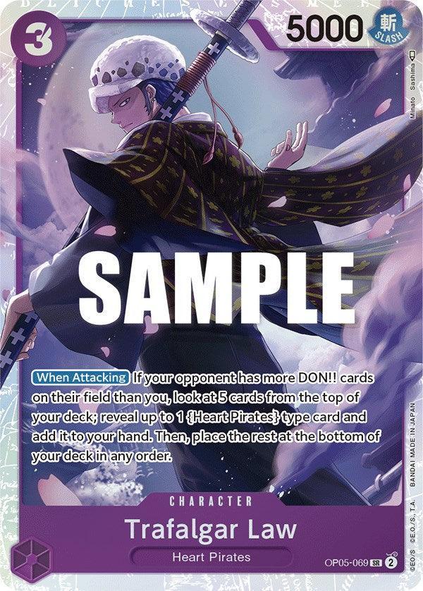 Awakening of the New Era, Character, Heart Pirates, Super Rare Trafalgar Law [Awakening of the New Era] - Trading Card World