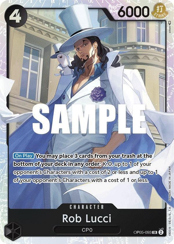 Awakening of the New Era, Character, CP0, Super Rare Rob Lucci [Awakening of the New Era] - Trading Card World